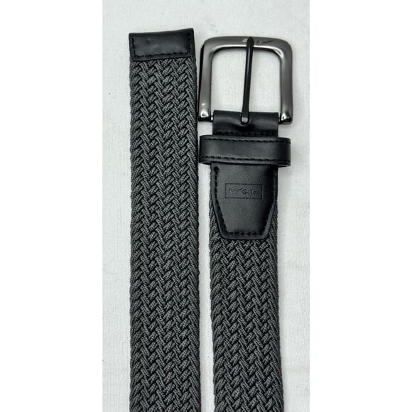 Nike Golf G-Flex Woven Stretch Belt Gray Graphite Size Large - Picture 3 of 7
